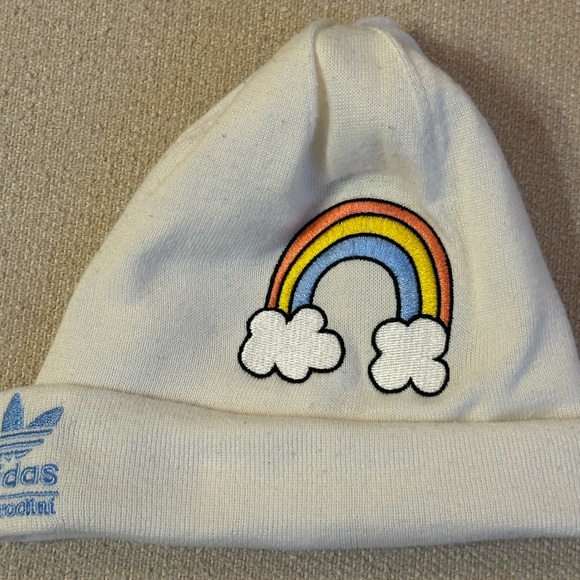 {adidas x Mini Rodini} Rainbow Beanie Hat - Picture 4 of 10